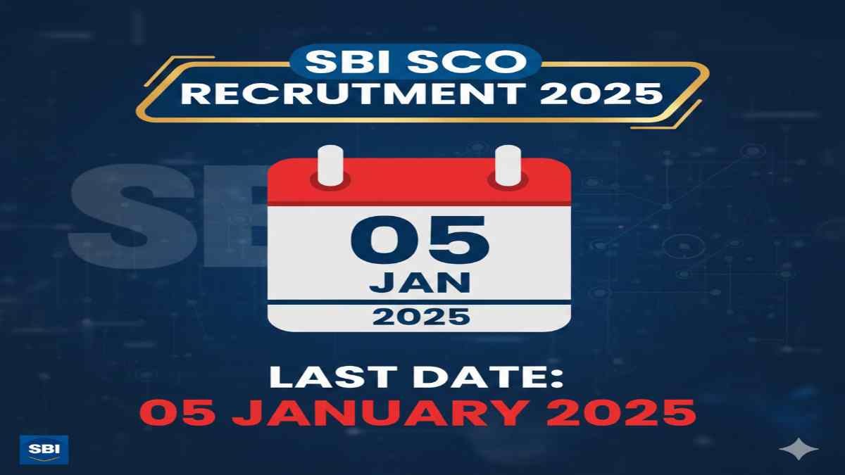 SBI SCO Recruitment 2025